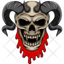 پیش‌نمایش فایل demon-8784434 از پک خالکوبی جمجمه