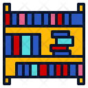 پیش‌نمایش فایل bookshelf-6 از پک دبستان با سبک رنگی