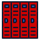 پیش‌نمایش فایل locker-37 از پک دبستان با سبک رنگی