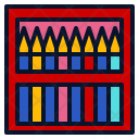 پیش‌نمایش فایل pencil-46 از پک دبستان با سبک رنگی