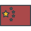 پیش‌نمایش فایل china-flag-2073667 از پک ویروس کرونا