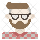 پیش‌نمایش فایل hipster-58 از پک آواتار