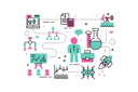 پیش‌نمایش فایل business-analysis-line-icons-illustration-1712845 از پک دوگانه – تصویرسازی فلت خطی – جلد ۳