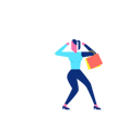 پیش‌نمایش فایل woohoo-shopping-character-holding-shopping-bags-1829931 از پک وهو، خرید و کاراکترها