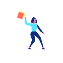 پیش‌نمایش فایل woohoo-shopping-character-lady-holding-shopping-bags-1829938 از پک وهو، خرید و کاراکترها