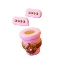 پیش‌نمایش فایل chocolate-cup-8618777 از پک سری شکلات