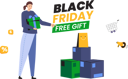 پیش‌نمایش فایل black-friday-with-free-gift-promotion-8721350 از پک حراج خرید جمعه سیاه