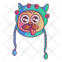 پیش‌نمایش فایل cute-pug-wearing-a-funny-cap-1861497 از پک پاگ