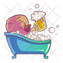 پیش‌نمایش فایل pug-is-bathing-and-holding-the-beer-cup-1861490 از پک پاگ
