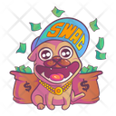 پیش‌نمایش فایل pug-wearing-swag-cap-1861486 از پک پاگ
