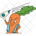 پیش‌نمایش فایل carrot-drying-hair-2109651 از پک هویج