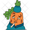 پیش‌نمایش فایل sick-carrot-2109666 از پک هویج