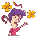 پیش‌نمایش فایل illustration-of-cute-boy-1885751 از پک زوج