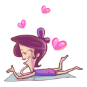 پیش‌نمایش فایل illustration-of-cute-girl-in-love-1885755 از پک زوج