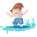 پیش‌نمایش فایل boy-surfing-in-sea-2144345 از پک اردوی تابستانی کودکان