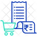پیش‌نمایش فایل shopping-bill-in-rupees-1853346 از پک قبض و پرداخت‌ها