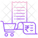 پیش‌نمایش فایل shopping-bill-in-rupees-1853420 از پک قبض و پرداخت‌ها