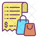 پیش‌نمایش فایل shopping-invoice-1853679 از پک قبض و پرداخت‌ها