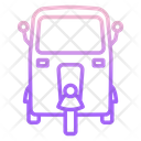 پیش‌نمایش فایل rickshaw-2334102 از پک حمل و نقل