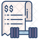 پیش‌نمایش فایل gym-receipt-3092910 از پک تناسب اندام