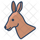 پیش‌نمایش فایل kangaroo-3969615 از پک سر حیوان