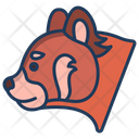 پیش‌نمایش فایل red-panda-3969627 از پک سر حیوان