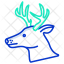 پیش‌نمایش فایل deer-3969713 از پک سر حیوان