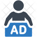پیش‌نمایش فایل human-billboard-holder-5229624 از پک بازاریابی و تبلیغات