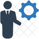 پیش‌نمایش فایل business-solution-cog-gear-management-manager-productivity-settings از پک مجموعه کامل کسب‌وکار، سری آبی