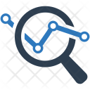 پیش‌نمایش فایل inspection-analysis-analytics-bar-chart-search-line-graph-magnifying از پک مجموعه کامل کسب‌وکار، سری آبی