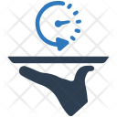 پیش‌نمایش فایل serve-on-time از پک آیکن‌های کسب‌وکار هوشمند