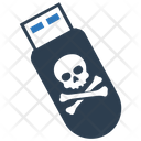 پیش‌نمایش فایل usb-hack از پک آیکن‌های امنیت سایبری