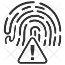 پیش‌نمایش فایل biometric-alert از پک Biometrics Authentication Icons 