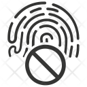 پیش‌نمایش فایل data-access-denited از پک Biometrics Authentication Icons 