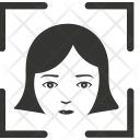 پیش‌نمایش فایل face-recognition-1 از پک Biometrics Authentication Icons 