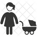 پیش‌نمایش فایل stroller-with-mother از پک خانواده