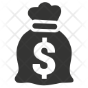 پیش‌نمایش فایل money-bag-25 از پک امور مالی و پول، سری خاکستری