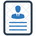 پیش‌نمایش فایل employee-document از پک مدیریت و منابع انسانی، سری آبی