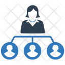 پیش‌نمایش فایل hierarchy-200 از پک مدیریت و منابع انسانی، سری آبی