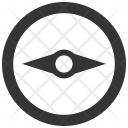 پیش‌نمایش فایل direction-compass-1 از پک موقعیت و نقشه، سری خاکستری