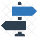 پیش‌نمایش فایل direction-sign-7 از پک موقعیت و نقشه، سری آبی