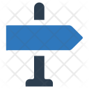 پیش‌نمایش فایل direction-sign-8 از پک موقعیت و نقشه، سری آبی