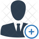 پیش‌نمایش فایل add-user-12 از پک مدیریت و کسب‌وکار، سری آبی