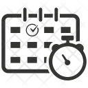 پیش‌نمایش فایل scheduled-meeting از پک مدیریت زمان و تاریخ، سری خاکستری