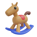 پیش‌نمایش فایل rocking-horse-6236517 از پک اسباب بازی ها