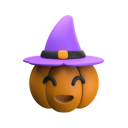پیش‌نمایش فایل pumpkin-with-hat-6711286 از پک شخصیت هالووین