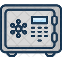 پیش‌نمایش فایل digital-locker-2256297 از پک خطوط تیره مالی
