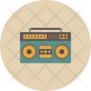 پیش‌نمایش فایل boombox-70 از پک آیکون گجت رترو