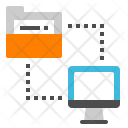 پیش‌نمایش فایل data-transfer-21 از پک آیکون تخت اتصال اینترنت