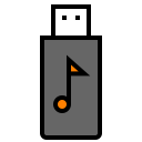 پیش‌نمایش فایل usb-755 از پک رابط کاربری موسیقی